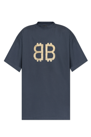Balenciaga T-shirt with logo | Men's Clothing | Vitkac